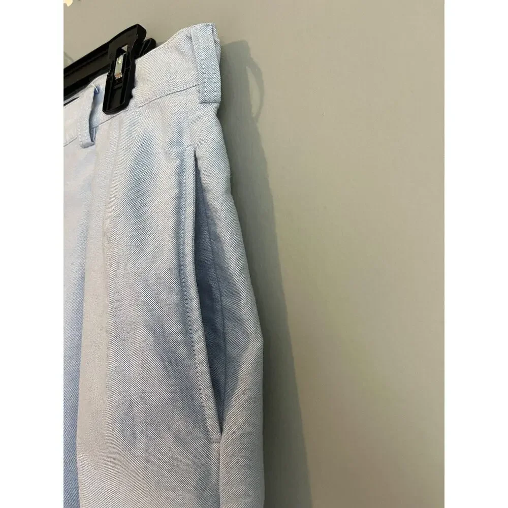 Polo Ralph Lauren Tyler Short Preppy Light Blue Pleated Chino Shorts Sz 32 Golf